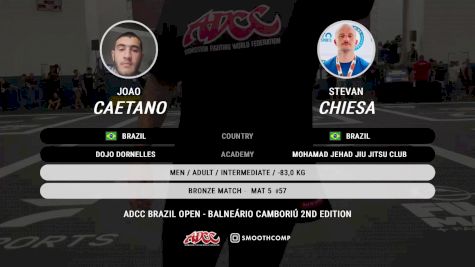 Joao Caetano vs STEVAN CHIESA 2024 ADCC Balneario Open