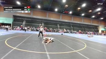 106 lbs Cons. Round 2 - Evan Caito, Gregori vs Brandon Henderson, Harrisburg