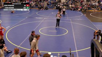 118 lbs Champ. Round 2 - Hani Nashir, Lackawanna vs Josh Pfeiffer, Iroquois