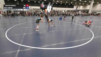 120 lbs Champ. Rd Of 16 - Kaylyn Harrill, The Best Wrestler vs Mila Juarez, 3F Wrestling