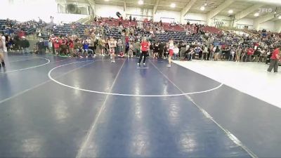 110 lbs Champ. Round 1 - Beckett Lott, Northside Wrestling Club vs Kael Gritz, Dove Creek Bulldogs