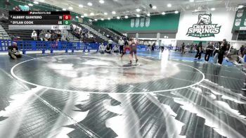 215 lbs 3rd Place Match - Dylan Cook, Arlington vs Albert Quintero, Valley View