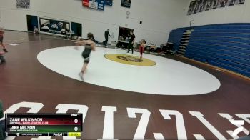 70 lbs Cons. Semi - Zane Wilkinson, Greybull Basin Athletic Club vs Jake Nelson, Cody Wrestling Club
