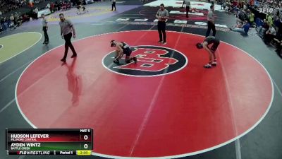 Champ. Round 1 - Ayden Wintz, Battle Creek vs Hudson Lefever, Fillmore Central