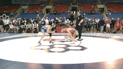 120 lbs Cons. Rd Of 64 - Preston Morrison, Illinois vs Fynn McHugh, Pennsylvania
