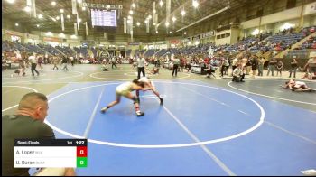 102 lbs Semifinal - Andres Rambo Lopez, Wlv Jr Wrestling vs Urijah Duran, Duran Elite