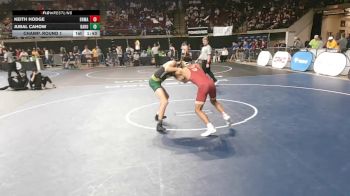 D 1 138 lbs Champ. Round 1 - Jubal Cahow, Baton Rouge vs Keith Hodge, Brother Martin