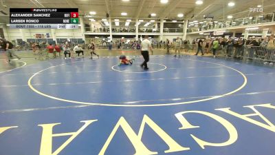 130 lbs Consi Of 16 #2 - Nathan Comtois, Killingly vs Juan Albrincoles, Overcomer Training Center