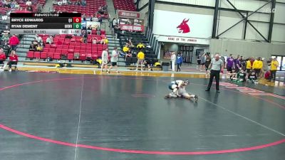141 lbs Champ. Round 1 - Bryce Edwards, Quincy vs Ryan Dement, Oklahoma Wesleyan
