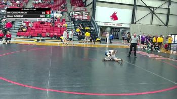 141 lbs Champ. Round 1 - Bryce Edwards, Quincy vs Ryan Dement, Oklahoma Wesleyan