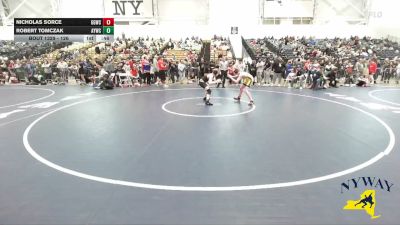126 lbs Cons. Round 2 - Robert Tomczak, Amherst Youth Wrestling Club vs Nicholas Sorce, Glen Grapplers Wrestling Club