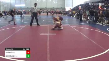 95 lbs Round Of 16 - Adam Lloyd, Prescott Wrestling Club vs BERGEN DOOLEN, East Valley Wrestling Club