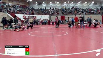 109 lbs Cons. Round 2 - Kadie Fearnow, Clinton Prairie vs Claire May, Roncalli