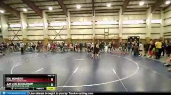 130 lbs Quarterfinal - Isai Romero, Bonneville Wrestling vs Zayden Beckstrom, Wasatch Wrestling Club