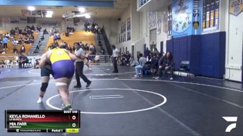 235 lbs Quarterfinal - Mia Farr, Norwalk vs Keyla Romanello, La Quinta