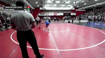 125 lbs 7th Place Match - Kivian Gracie, Heritage (Brentwood) vs Jimena Reynaga-castro, St Helena