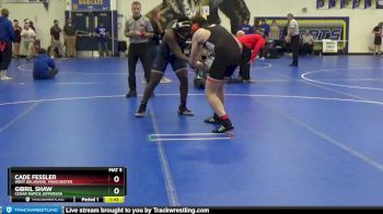 JV-25 lbs Round 3 - Cade Fessler, West Delaware, Manchester vs Gibril Shaw, Cedar Rapids Jefferson