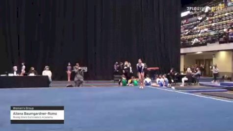 Aliana Baumgardner-Romo - Women's Group, Rising Stars Gymnastics Academy - 2021 Women's Xcel Region 4 Championships