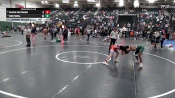 138 lbs Champ. Round 2 - Om Patel, Republic County vs Jaxon Waterer, Silver Lake
