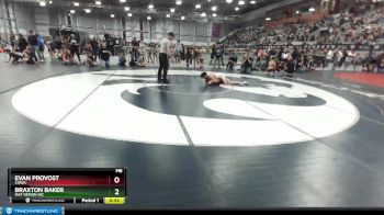 97 lbs Quarterfinal - Evan Provost, COWA vs Braxton Baker, Mat Demon WC