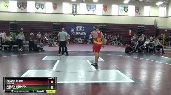 285 lbs Cons. Round 1 - Chase Cline, Carlisle vs Perry Lehman, West Liberty