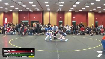 95 lbs Round 3 (6 Team) - Garrett Colligan, Untouchables vs Kayden Tinkey, Belding