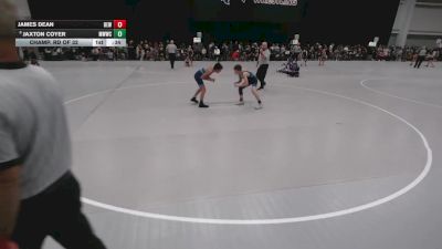 82 lbs Champ. Rd Of 32 - James Dean, Betterman Elite Wrestling vs Jaxton Coyer, Michigan West Wrestling Club