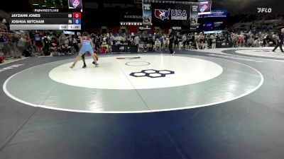 138 lbs Champ. Rd Of 128 - Jayzahn Jones, OH vs Joshua Mitcham, PA