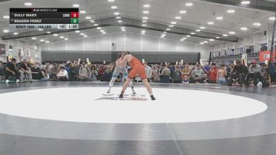 138 lbs Semis - Braden Perez vs Sully Marx, Super D Wrestling