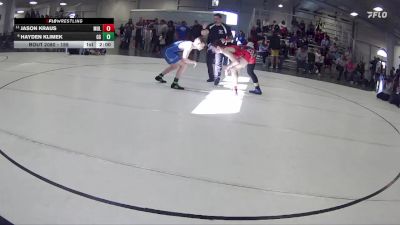 155 lbs Champ. Round 1 - Jason Kraus, Mullen vs Hayden Klimek, GI Grapplers
