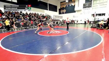 135 lbs Cons. Round 3 - Daniela Navarro, Hillcrest vs Jolene Aguilar, Santa Ana Valley
