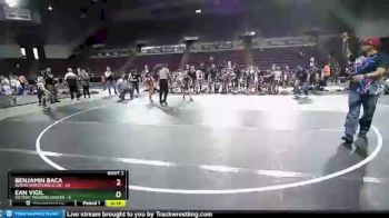 63 lbs Round 1 (10 Team) - Benjamin Baca, Duran Wrestling Club vs Ean Vigil, Victory Training Center