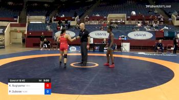 57 kg Consolation - Koral Sugiyama, Twin Cities Regional Training Center vs Phoenix Dubose, Team Tornado Wrestling Club