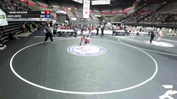 84 lbs Quarters - Aram Guloyan, Red Wave Wrestling vs Jaxx Lopez, World Team Training Center