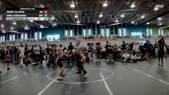 88 lbs Round 2 - Berry Ali Stvil, Kongkrete vs Dino Carrazana, Maximum Performance Wrestling