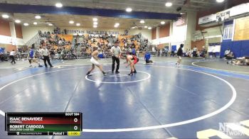 132 lbs 7th Place Match - Robert Cardoza, Excelsior Charter vs Isaac Benavidez, Marshall