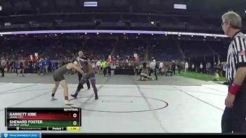 D4-160 lbs Semifinal - Garrett Iobe, Union City vs Shenard Foster, Detroit Loyola