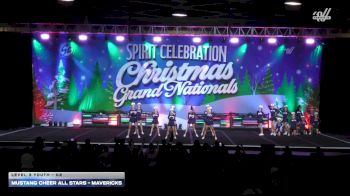 Mustang Cheer All Stars - Mavericks [2025 L3 Youth - D2] 2025 Spirit Celebration Christmas Grand Nationals