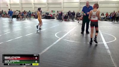 88 lbs Semis & 1st Wrestleback (8 Team) - Nate Iampietro, South Hills vs Briar Littleton, Wrestling Mill