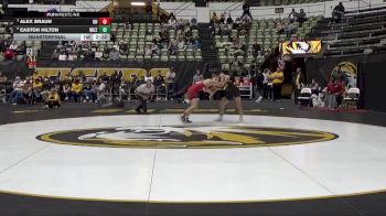 141 lbs Quarterfinal - Alex Braun, Oklahoma vs Easton Hilton, Missouri