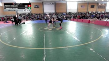 145 lbs Consi Of 8 #1 - Jasmine Williams, Windsor vs Isabelle Brandt, Souhegan