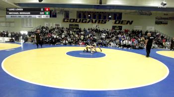 109 lbs Semifinal - Luke Loren, St. John Bosco vs Michael Bernabe, Clovis