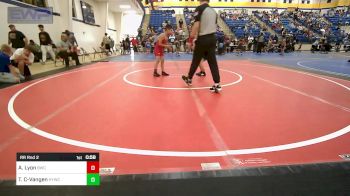 64-67 lbs Rr Rnd 2 - Aden Lyon, Bartlesville Wrestling Club vs Tsu-tli Christie-Vangen, Hilldale Youth Wrestling Club