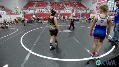 75 lbs Rr Rnd 4 - Sereniti Mann, Smith Wrestling Academy vs Melody Miller, Lions Wrestling Academy