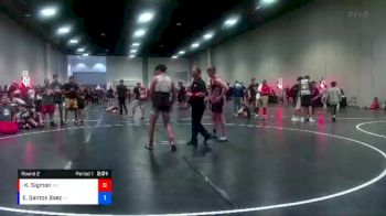 160/170 Round 2 - Kody Sigmon, Assassins Wrestling vs Ezequiel Santos Baez, US Territory