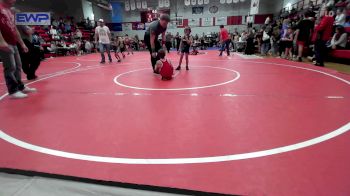 60 lbs Rr Rnd 1 - Saylor Rose, Grove Takedown Club vs Olivia Emmons, Grove Takedown Club