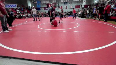 60 lbs Rr Rnd 1 - Saylor Rose, Grove Takedown Club vs Olivia Emmons, Grove Takedown Club