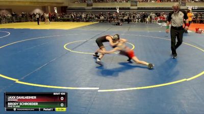 70 lbs Quarterfinal - Jaxx Dahlheimer, Brainerd vs Brody Schroeder, Pine Island