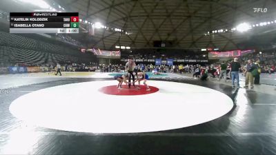 Girls 4A 115 lbs Cons. Round 2 - Isabella Otano, Chiawana (Girls) vs Katelin Kolodzik, Tahoma (Girls)