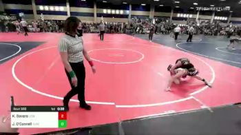 130 lbs Quarterfinal - Kiiaana Gavere, Legends Of Gold LV vs Janessa O'Connell, Peak